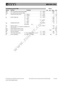 MDI100-12A3 Datasheet Page 2