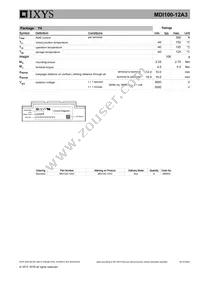 MDI100-12A3 Datasheet Page 4