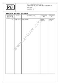 MDLS-161612D-02 Datasheet Page 2