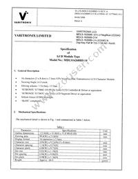 MDLS-16268B-ST-LV-NEGBLUE-LED04G Datasheet Page 5