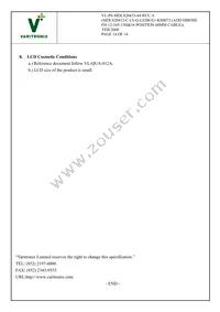 MDLS-20433-C-LV-G-LED01G Datasheet Page 14