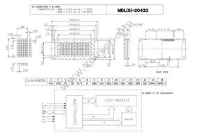 MDLS-20433-LV-G Datasheet Cover