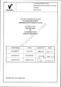 MDLS-40263-C-HT-HV-FSTN-LED3G Datasheet Cover