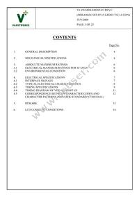 MDLS-40263-C-HT-HV-FSTN-LED3G Datasheet Page 3