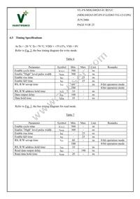 MDLS-40263-C-HT-HV-FSTN-LED3G Datasheet Page 9