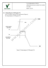 MDLS-40263-C-HT-HV-FSTN-LED3G Datasheet Page 11