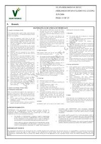 MDLS-40263-C-HT-HV-FSTN-LED3G Datasheet Page 13