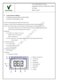 MDLS-40263-C-HT-HV-FSTN-LED3G Datasheet Page 14