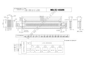 MDLS-40266-SS-LV-G-LED-04-G Datasheet Cover