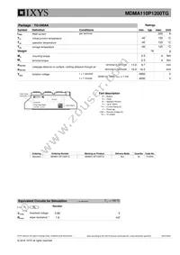 MDMA110P1200TG Datasheet Page 3