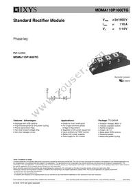 MDMA110P1600TG Cover