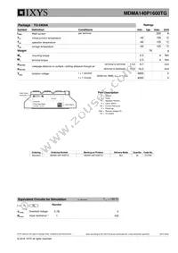 MDMA140P1600TG Datasheet Page 3