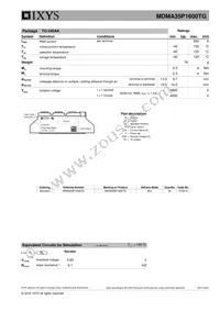 MDMA35P1600TG Datasheet Page 3