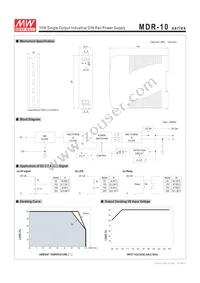 MDR-10-15 Datasheet Page 2