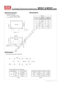 MDS01N-05 Datasheet Page 4