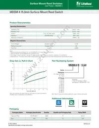 MDSM-4R-22-38 Datasheet Page 2