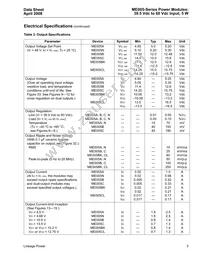 ME005BK Datasheet Page 3