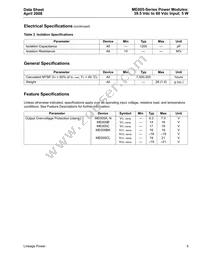 ME005BK Datasheet Page 5