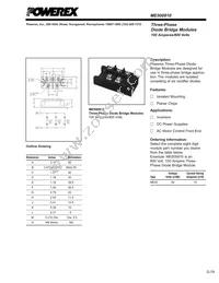 ME500810 Datasheet Cover