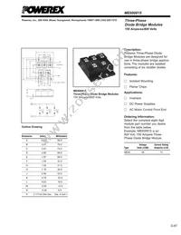 ME600815 Datasheet Cover