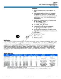 ME60A0503N01 Datasheet Cover