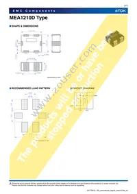 MEA1210D501RT001 Datasheet Page 5