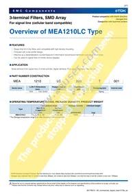 MEA1210LC150T001 Datasheet Page 3