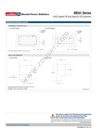 MEA1D2405DC Datasheet Page 9