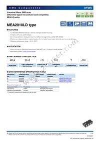 MEA2010LD220T001 Datasheet Cover