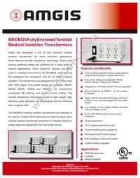 MEDBOX-1800 Datasheet Cover