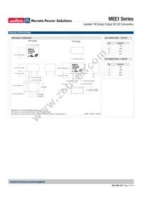 MEE1S1515DC Datasheet Page 13