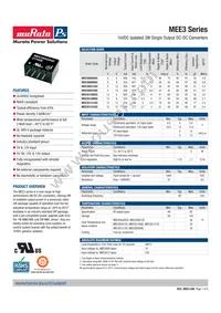 MEE3S0515SC Datasheet Cover