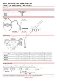 MEKK2520T4R7M Datasheet Page 3