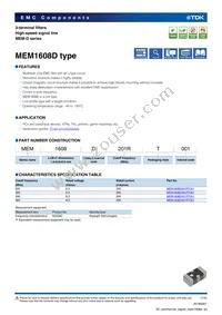 MEM1608D501RT001 Cover