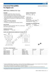 MEM2012T101RT0S1 Datasheet Cover