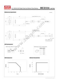 MES50A-8P1J Datasheet Page 2