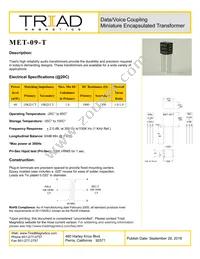 MET-09-T-B Cover