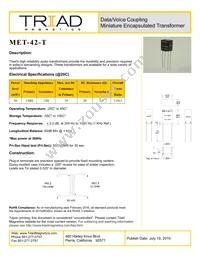 MET-42-T Cover