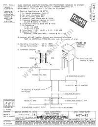 MET-43 Datasheet Cover