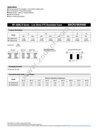MF-ASML050/6-2 Datasheet Page 2
