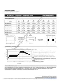 MF-SM013/250-2 Datasheet Page 2