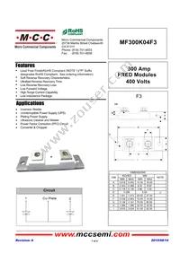 MF300K04F3-BP Datasheet Cover