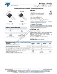 MF3060C-E3/4W Datasheet Cover