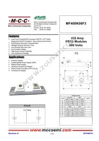 MF400K06F3-BP Datasheet Cover