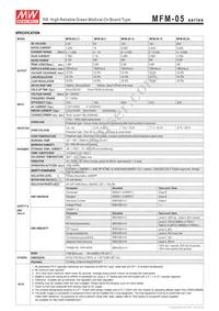 MFM-05-3.3 Datasheet Page 2