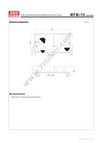 MFM-10-15 Datasheet Page 4