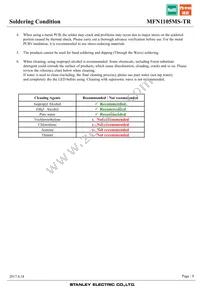 MFN1105MS-TR Datasheet Page 9