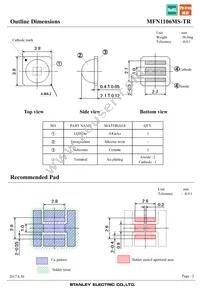 MFN1106MS-TR Datasheet Page 2