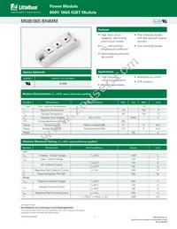 MG06100S-BN4MM Datasheet Cover