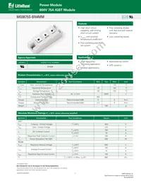 MG0675S-BN4MM Datasheet Cover